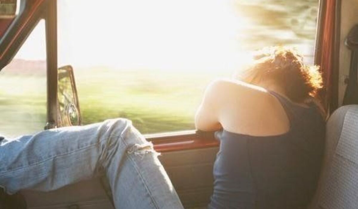 Motion sickness on road trips