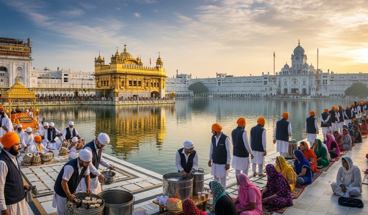 Guru Nanak Jayanti At The Golden Temple: Processions, Langar Seva & More
