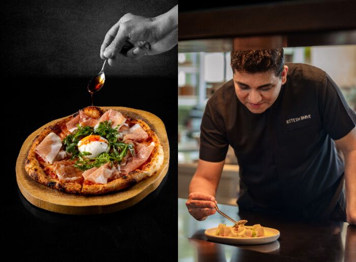 Chef's Corner: Prosciutto Burrata Pizza Recipe By Chef Ritesh Barve 3 Prosciutto Burrata Pizza Recipe