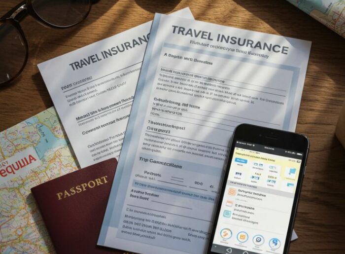 USA Travel Insurance From India: Coverage, Documents & Costs 1 Indian traveller checking travel insurance before a USA trip