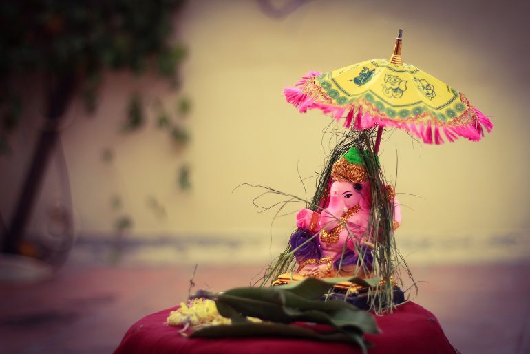 Traditional Ganpati celebration in Konkan