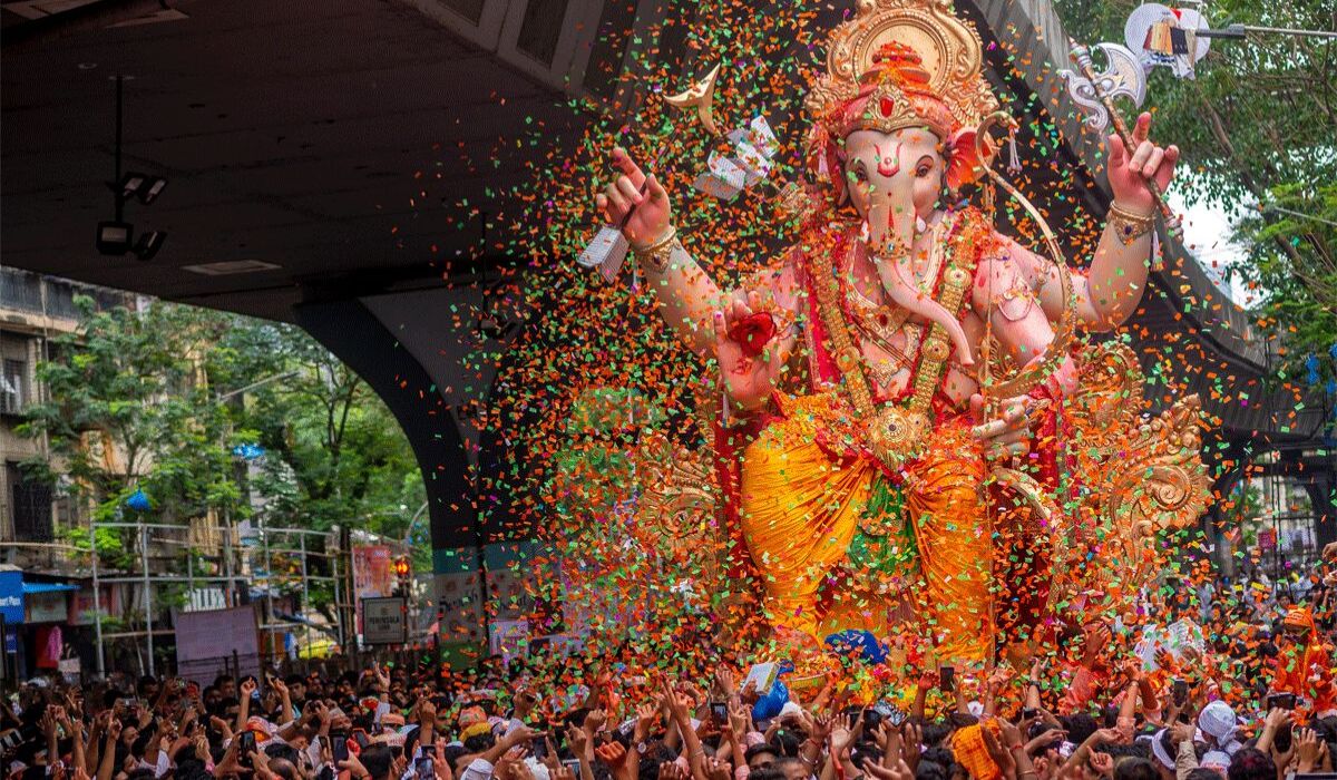Ganesh Chaturthi celebrations in Maharashtra
