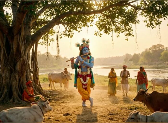 Janmashtami 2026 celebrations at a temple in Mathura Vrindavan