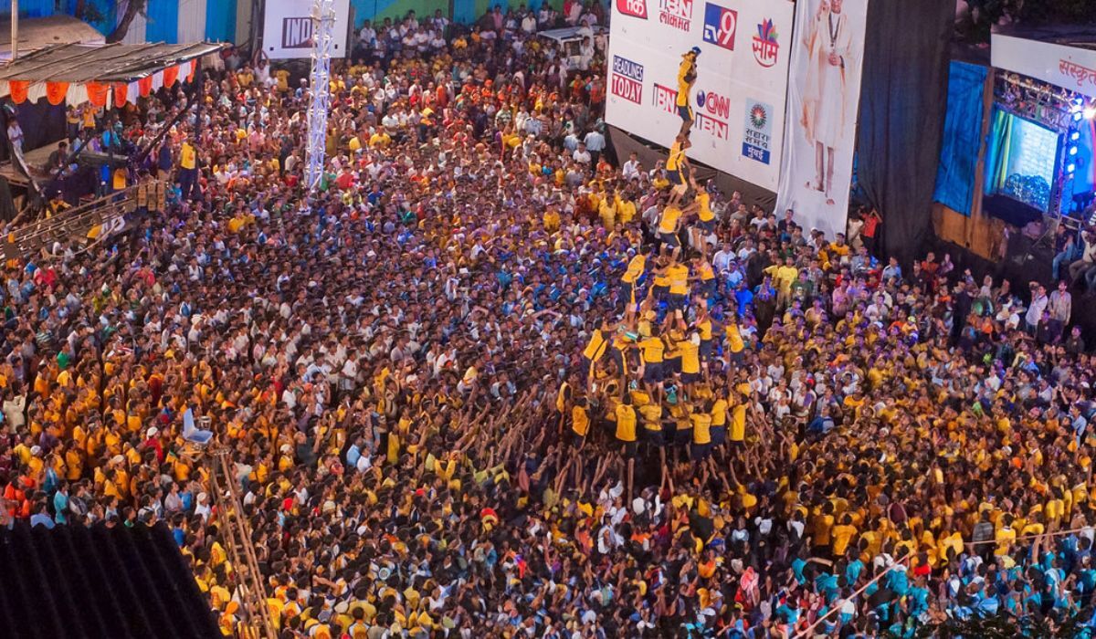 Dahi Handi celebration in Mumbai