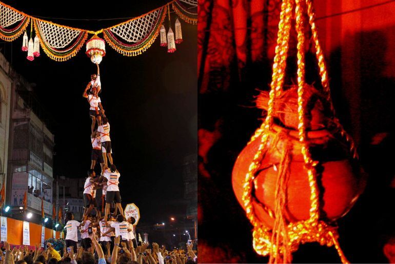 Dahi Handi celebration in Mumbai