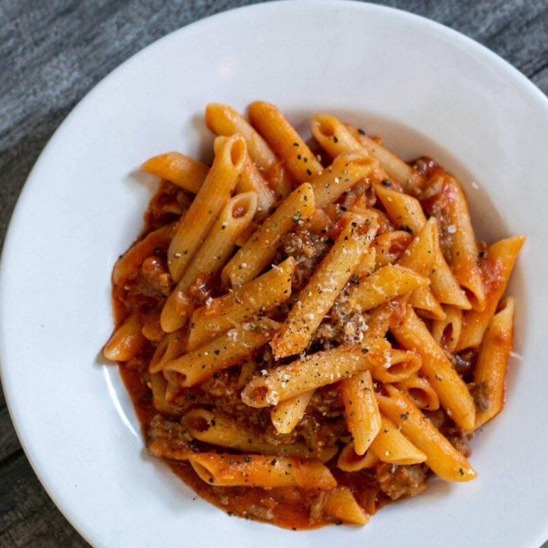 Pink Sauce Pasta