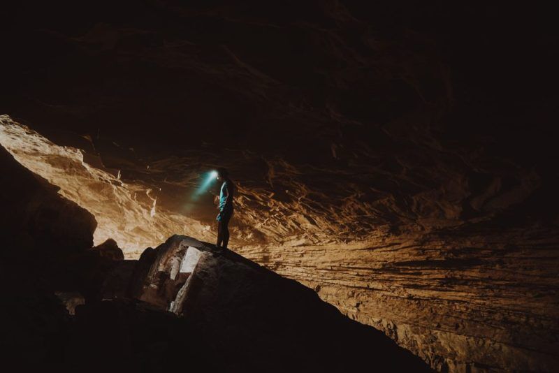 Spelunking in the caves of India