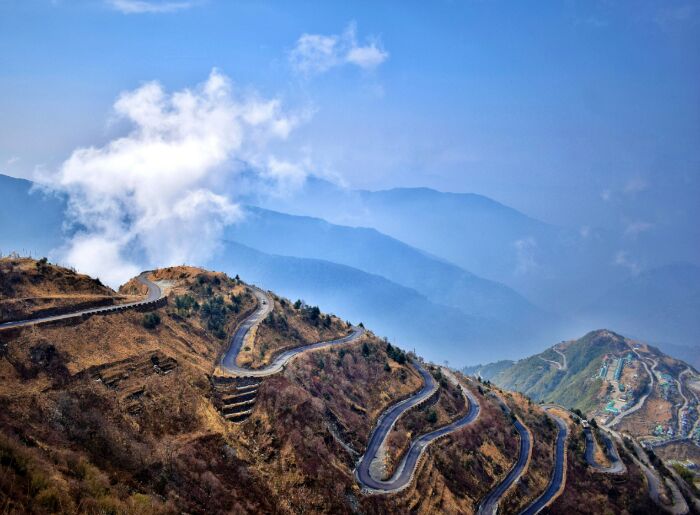 Roads in Sikkim