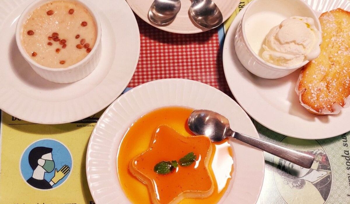 Traditional Parsi food served at a famous Parsi eatery in Mumbai