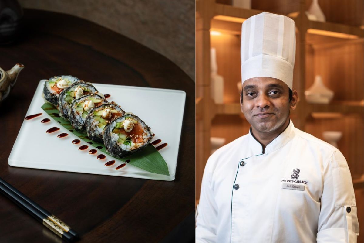 Futo Maki Style Sushi Roll