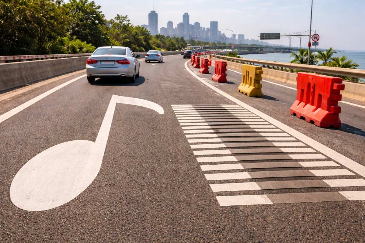 India’s First Musical Road In Mumbai