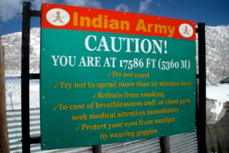 Altitude Sickness In Ladakh