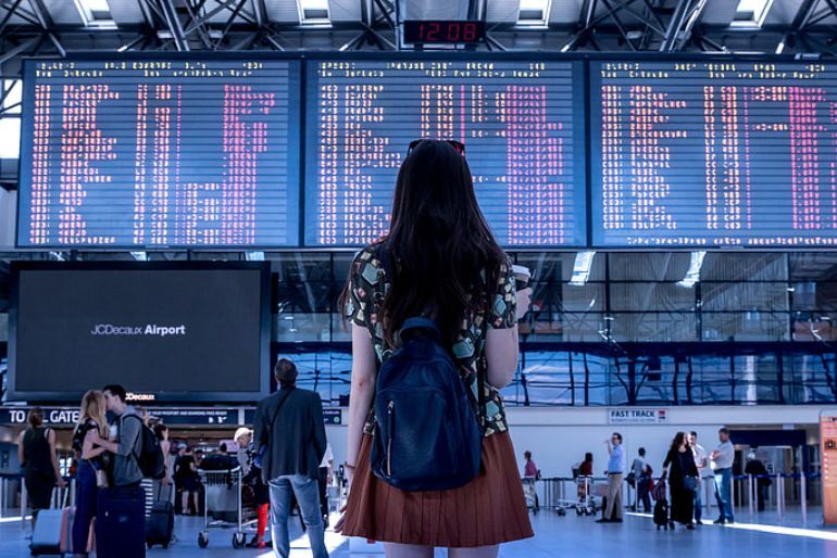 delhi airport women travel