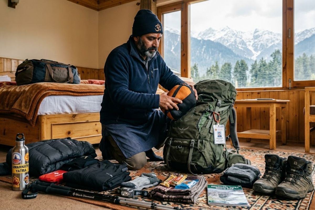 Amarnath Yatra Packing List