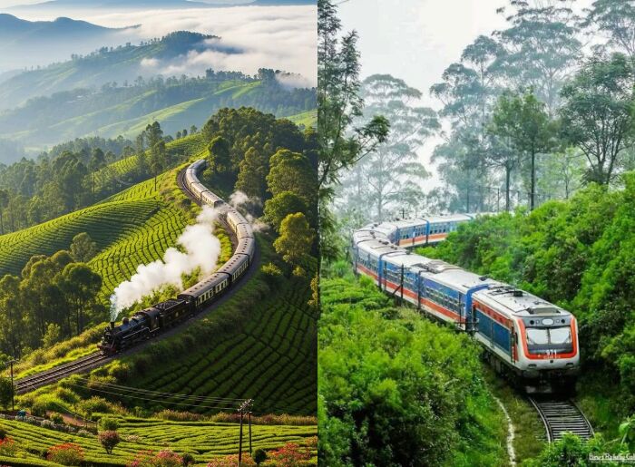 Scenic Train Journeys In India