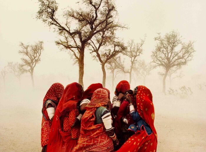 Steve McCurry photographer during an interview about India and photography