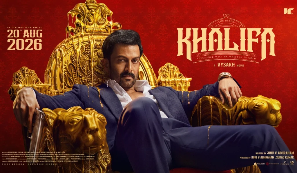 Prithviraj Sukumaran in Khalifa filmed across London Dubai India and Nepal