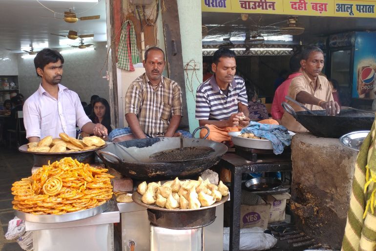 indian cities for street food