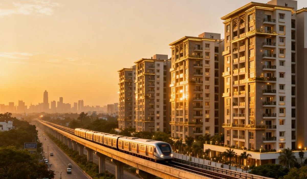 Bodaki railway terminal in Greater Noida