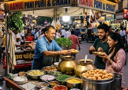 Indian cities for street food