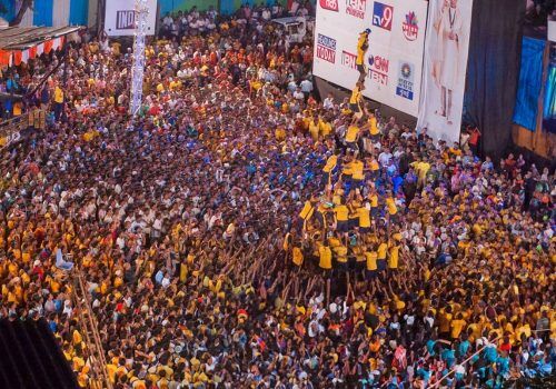 Dahi Handi celebration in Mumbai