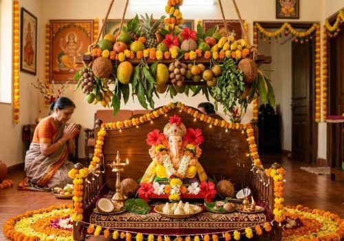 Ganesh Chaturthi celebration in Goa