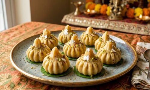 Modak in Pune during Ganesh Chaturthi