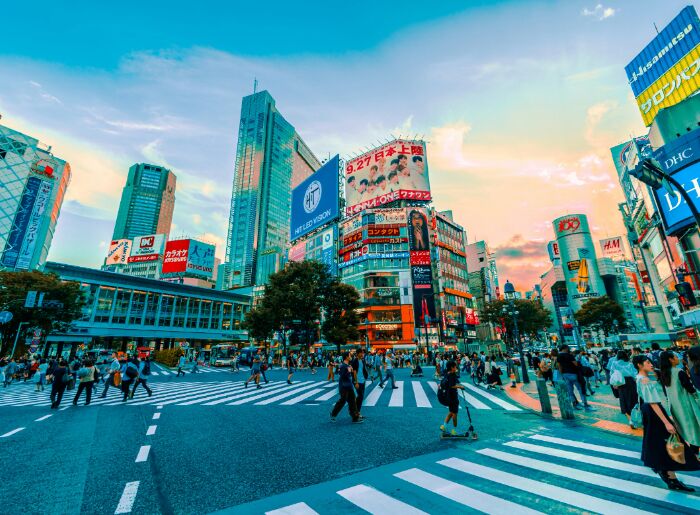 A street in Japan
