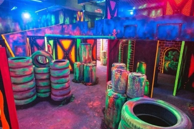 mumbai multi level laser tag arena
