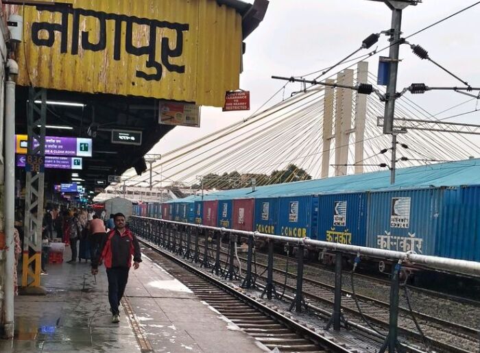 Nagpur-Ajni Train Journey: 3 Km Route