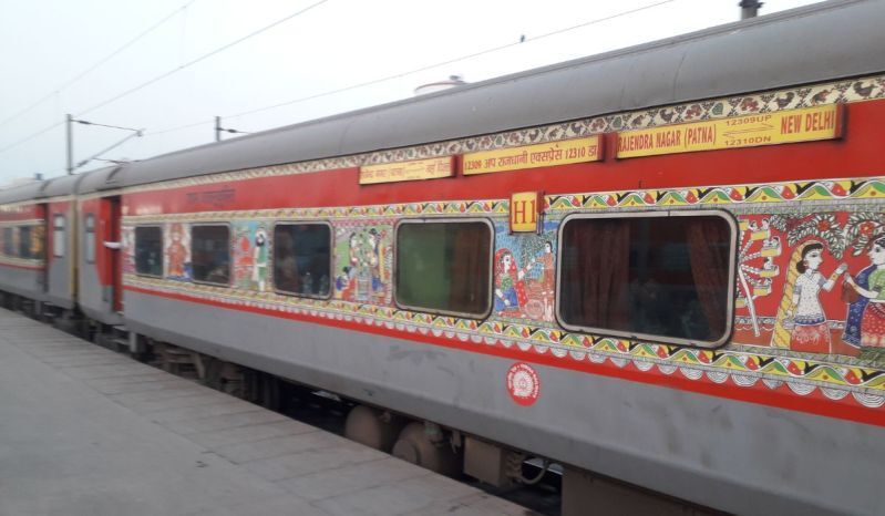 rajdhani shatabdi delayed