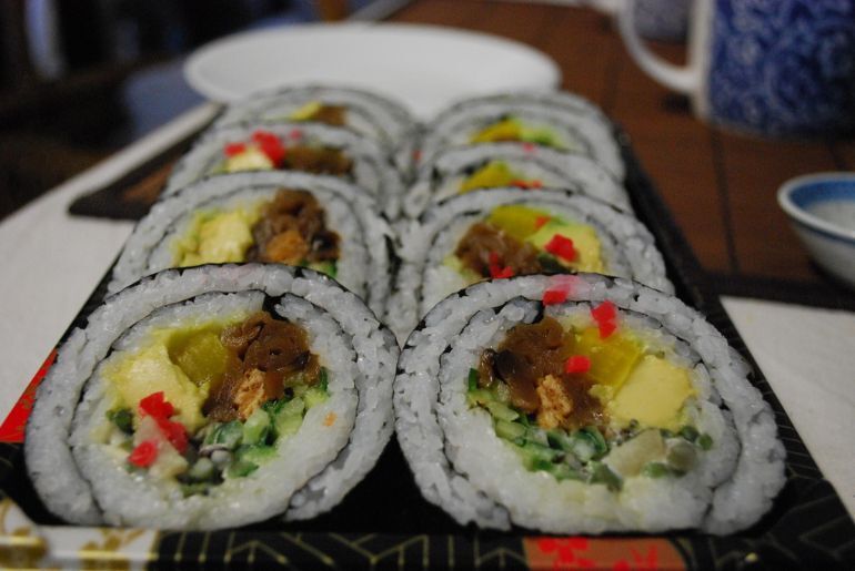 Vegetarian Japanese food options for Indian travelers in Japan