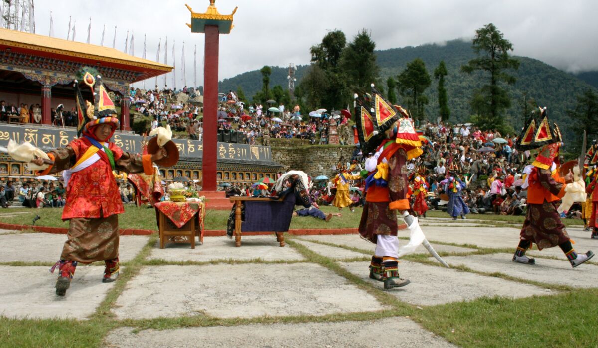 Pang Lhabsol celebration in Sikkim