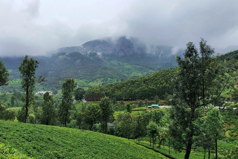 Vande Bharat Express scenic landscape in India