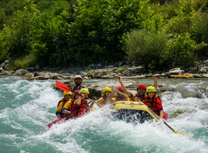 River rafting in Rishikesh