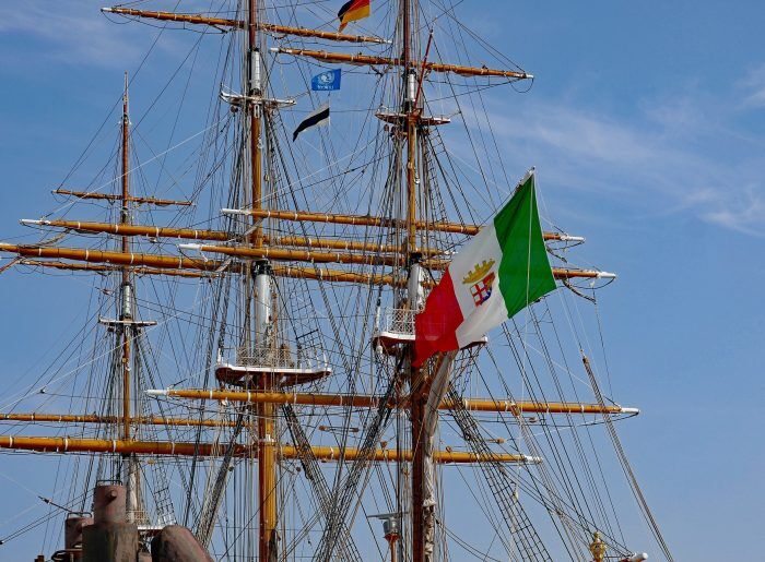 The Amerigo Vespucci Ship