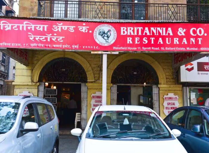 Traditional Parsi food served at a famous Parsi eatery in Mumbai
