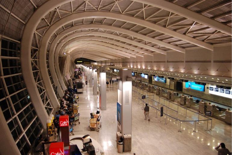 Mumbai airport T1 demolition