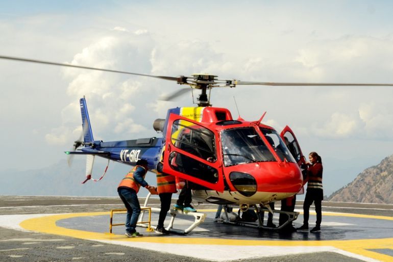 Vaishno Devi helicopter booking service from Katra