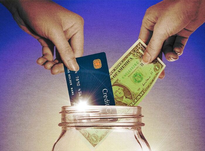 Forex card, credit card and cash for international travel