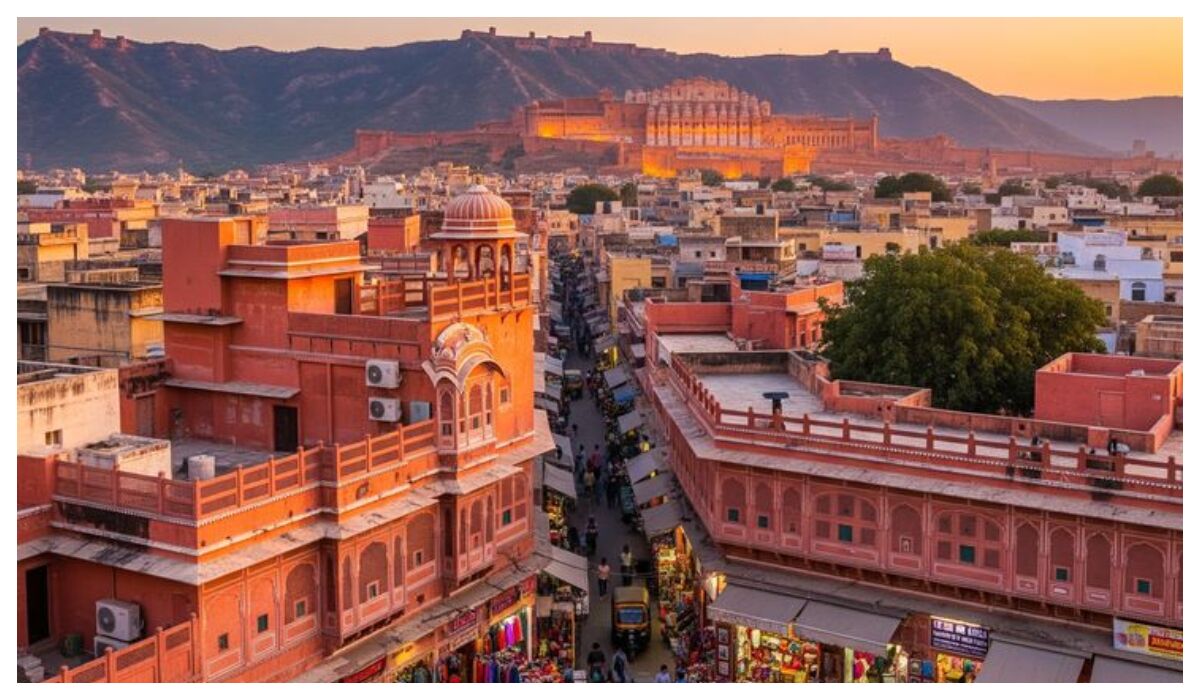 Jaipur Pink City in October