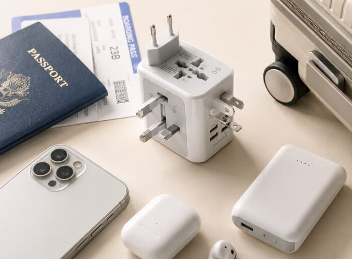 Adapters To Power Banks: 10 Things Indians Should Pack For An International Trip 1 International travel essentials packed for an overseas trip from India