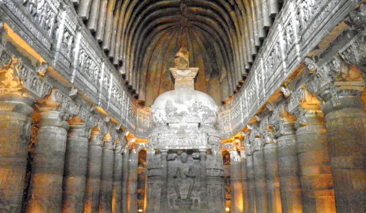 Ajanta and Ellora Caves in Maharashtra
