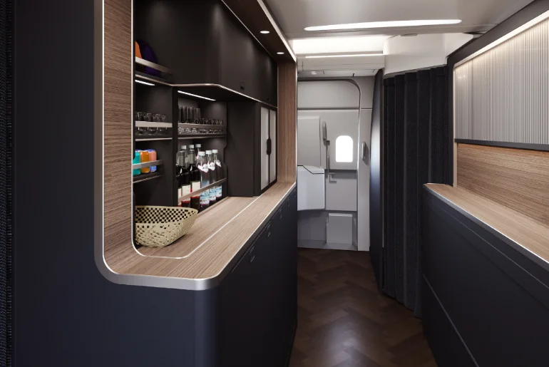 British Airways A380 Receives Multi-Million Refurbishment; Unveils World’s Largest Business Class 2 British Airways Airbus A380 cabin interior