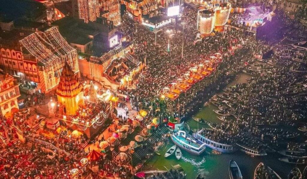 Dev Deepawali celebrations on Varanasi Ghats