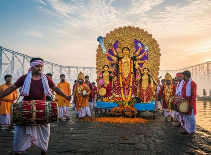 Durga Puja 2026: 5 Best Places To Celebrate Beyond Kolkata 3 Durga Puja pandal celebrations in Indian cities beyond Kolkata