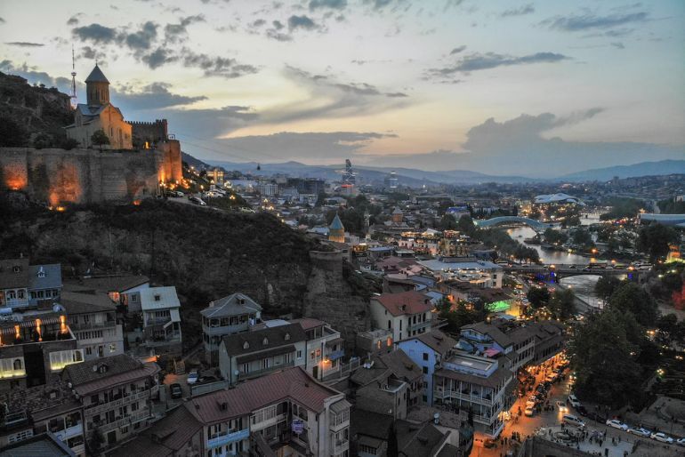 Georgia trip costs from India