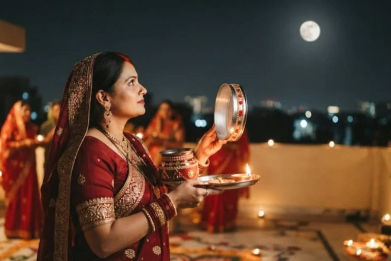  Chauth 2026 moonrise timings for Delhi and Mumbai
