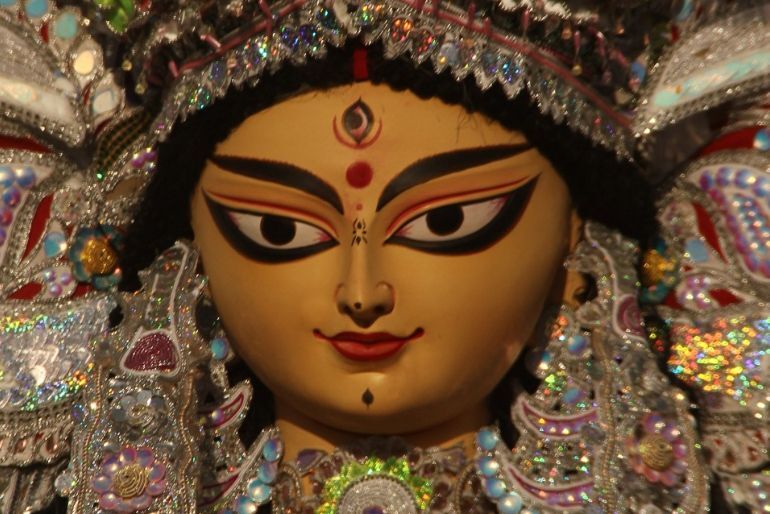 Kashmere Gate Durga Puja pandal