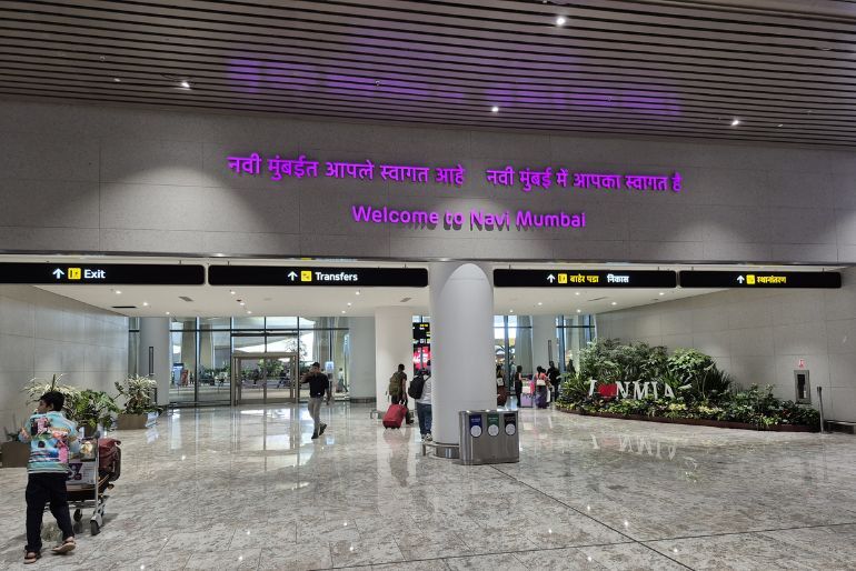 How To Reach Navi Mumbai Airport From Mumbai? Train, Bus, And Road Routes 1 Navi Mumbai International Airport termina